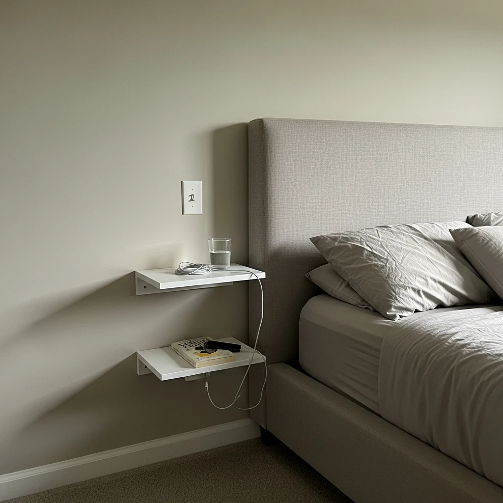 Floating Nightstands - 50 Master Bedroom Decor Ideas That Look Expensive (But Aren't)