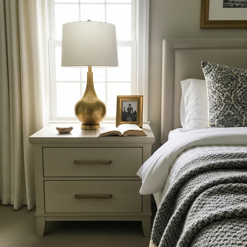 Match Metal Finishes - 50 Master Bedroom Decor Ideas That Look Expensive (But Aren't)