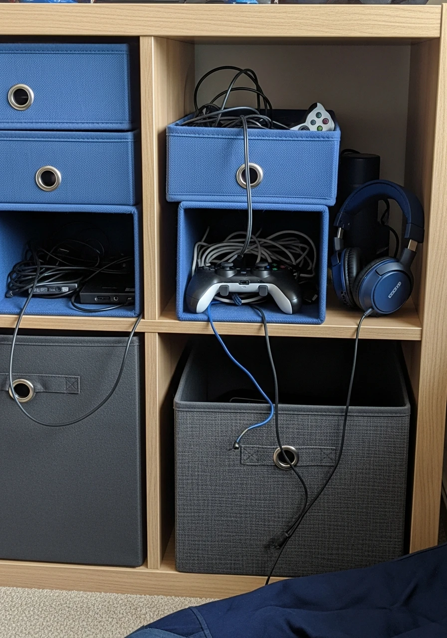 Modular Cube Storage - Preteen boys bedroom ideas