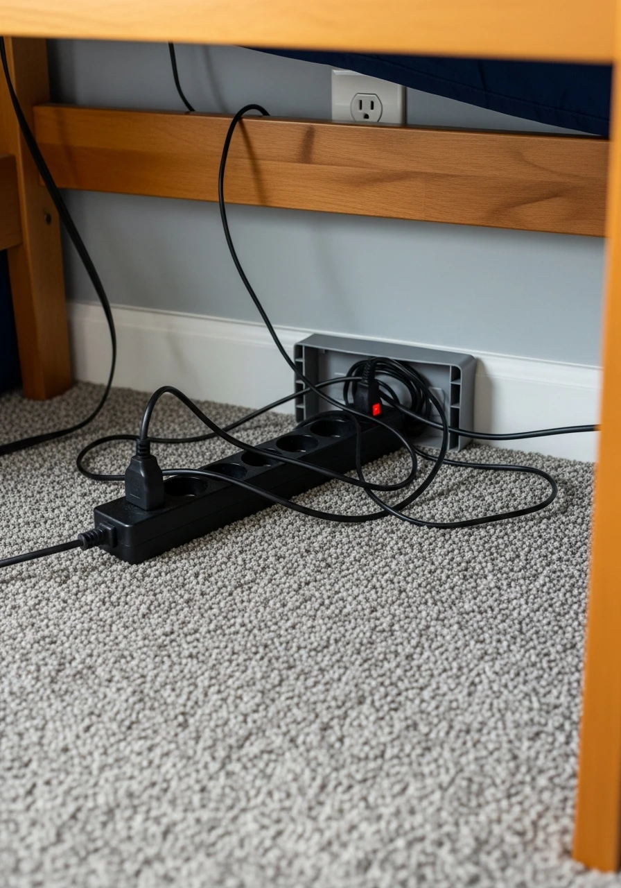 Cable Management Box - Preteen boys bedroom ideas