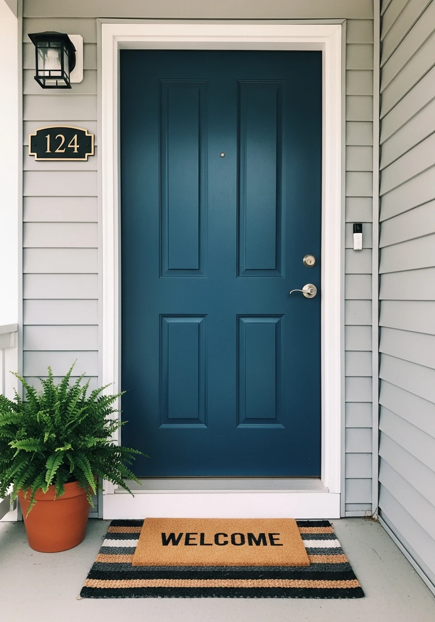 Paint the Front Door - 50 Small Front Porch Decorating Ideas That Look Expensive (But Are Totally Budget-Friendly)