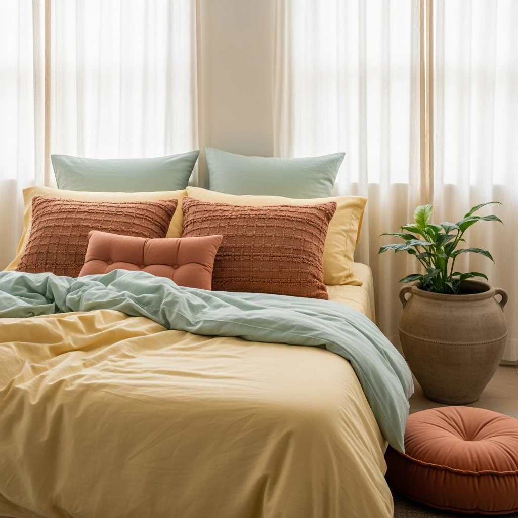 Earthy Spring Accent Colors - 50 Easy Spring Bedroom Ideas To Refresh Your Space Now