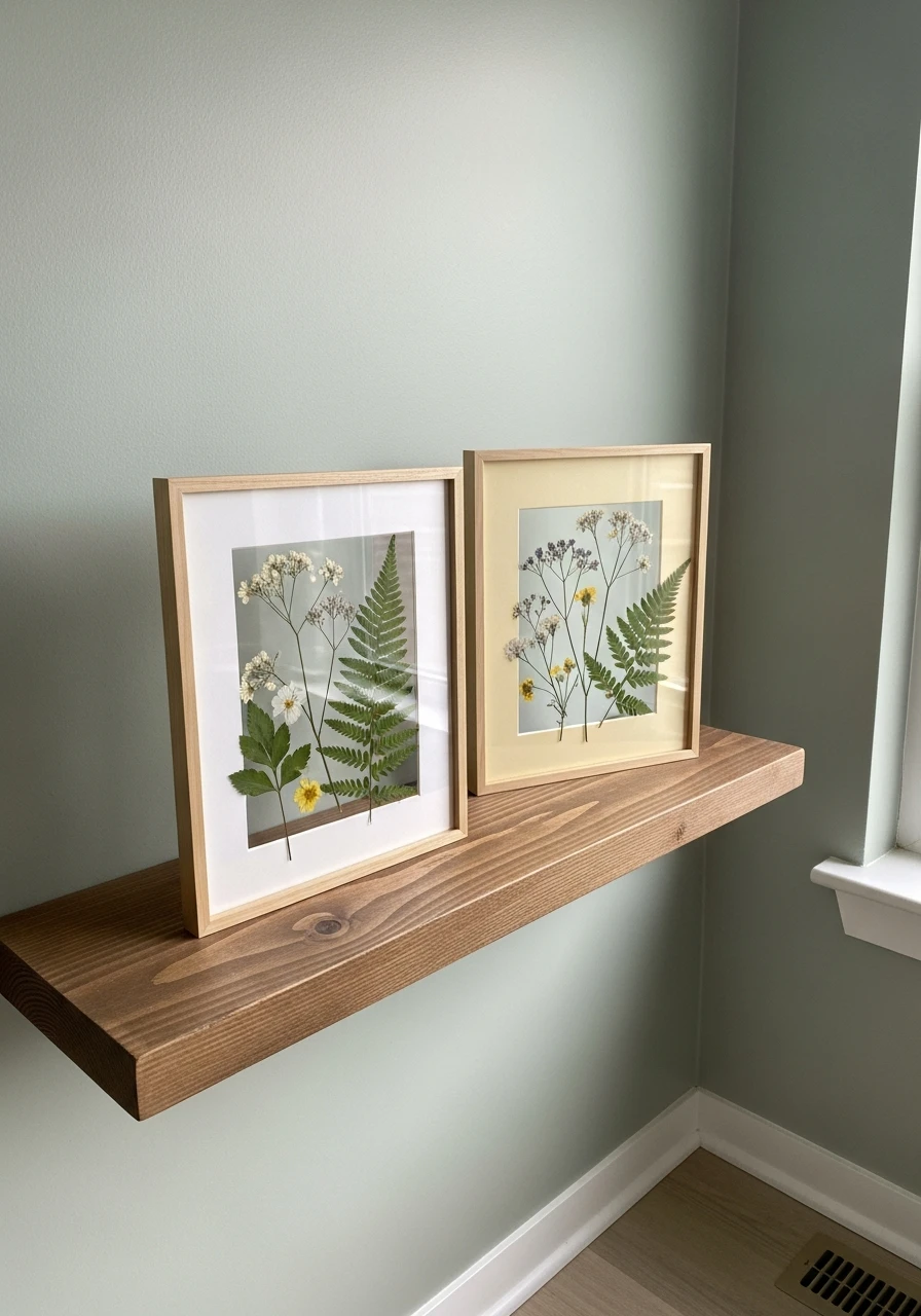 DIY Floral Frames - 50 Spring Living Room Decor Ideas