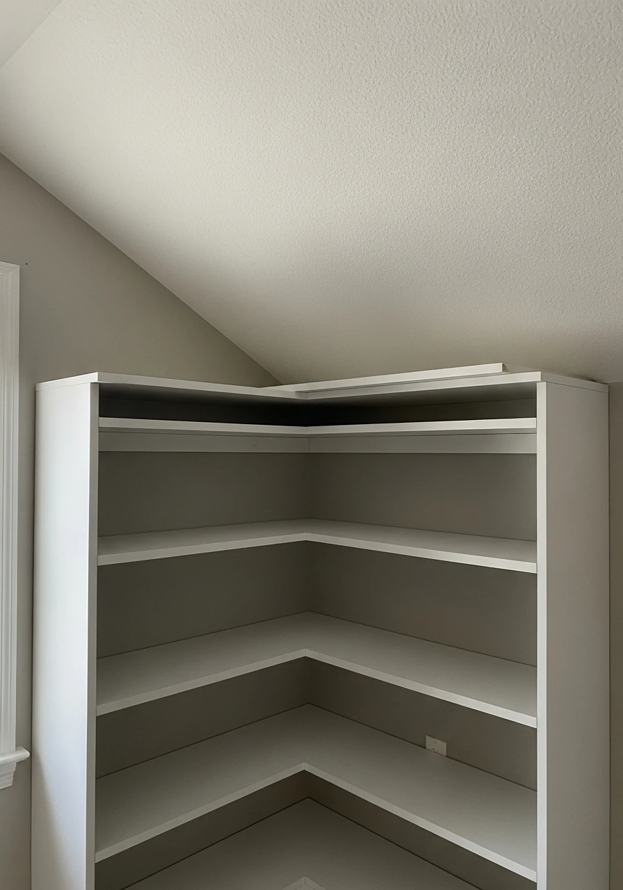Modular Shelving Units - Attic Bedroom Ideas