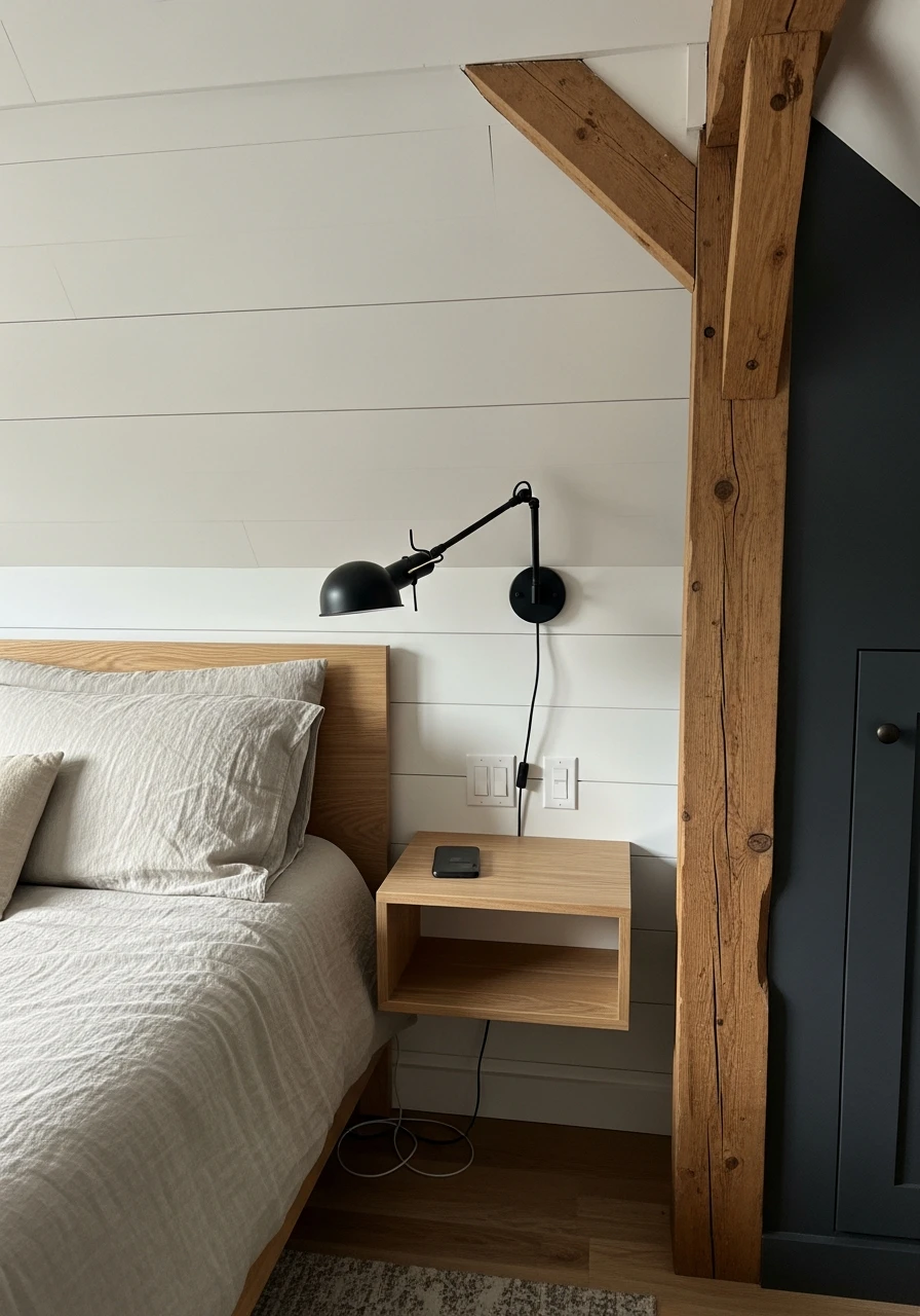 Wall Sconces Only - Attic Bedroom Ideas