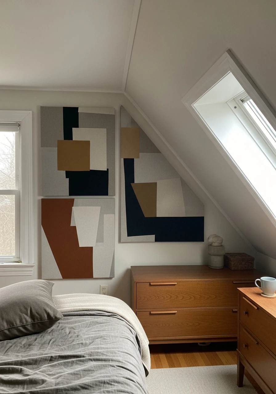 Acoustic Wall Panels - Attic Bedroom Ideas