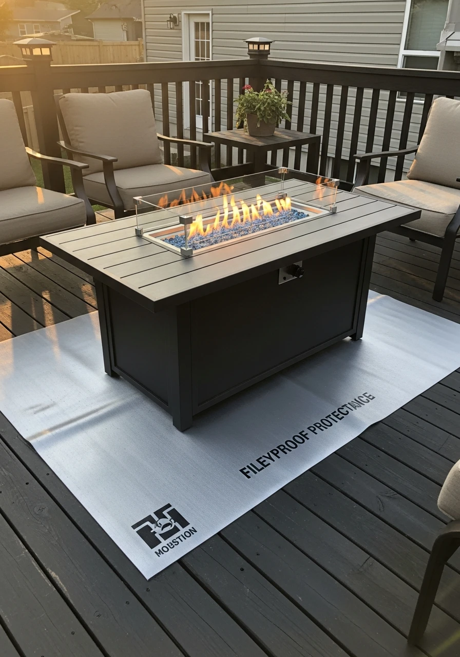 Deck Safe Fire Pit - 50 Backyard Fire Pit Ideas That Look High-End on a Budget