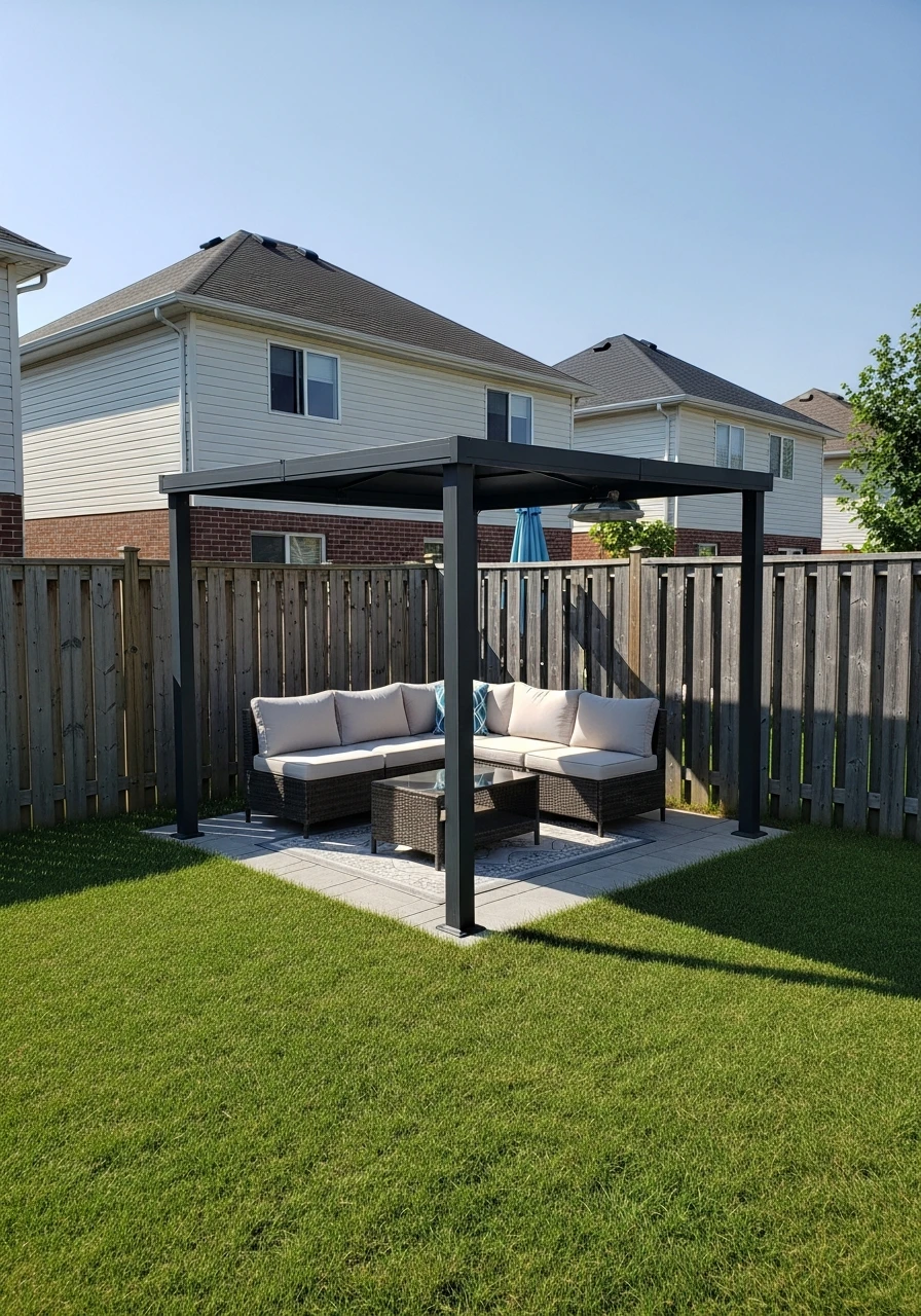 Cube Gazebo Small Space - 50 Genius Backyard Gazebo Ideas for a Dreamy Outdoor Space
