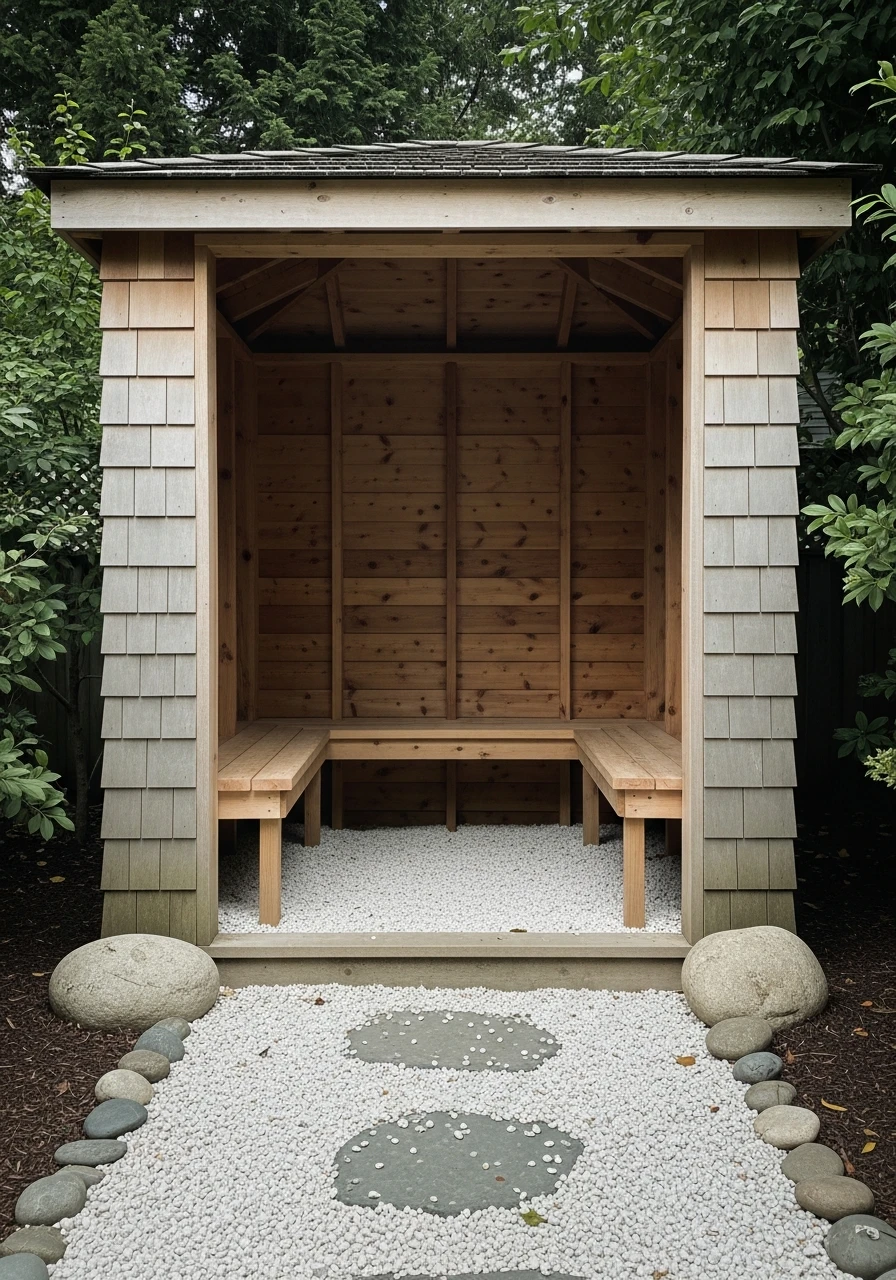 Quiet Meditation Spot - 50 Genius Backyard Gazebo Ideas for a Dreamy Outdoor Space