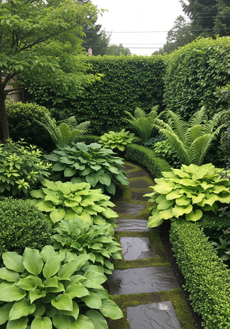 Deep Green Garden Escape - 50 Genius Backyard Landscaping Ideas for a High-End Look on a Budget
