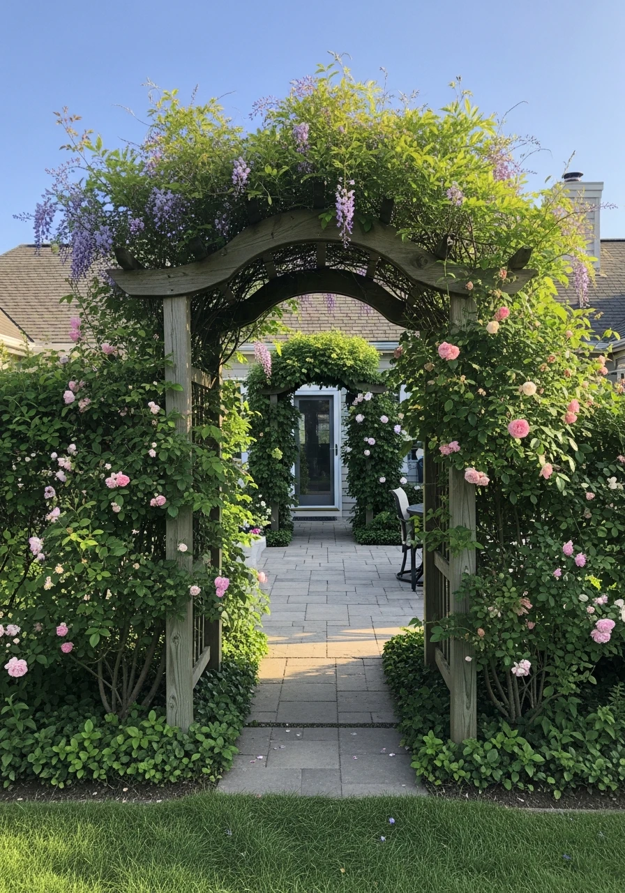 Arbor Frames Privacy - 50 Genius Backyard Privacy Ideas That Don't Cost a Fortune