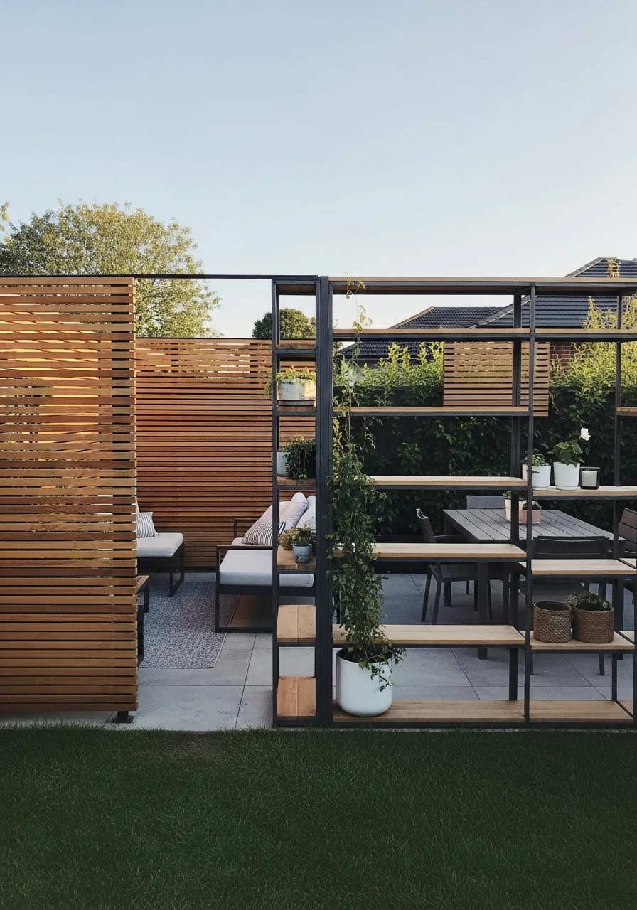Partition Walls Divide - 50 Genius Backyard Privacy Ideas That Don't Cost a Fortune
