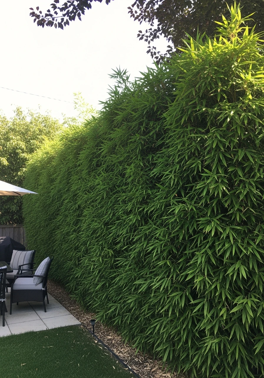 Fast Growing Bamboo Screen - 50 Genius Backyard Privacy Ideas That Don't Cost a Fortune