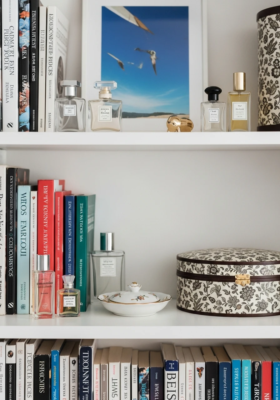 Mix Books with Decor - 50 Genius Book Shelf Decor Ideas for a High-End Look