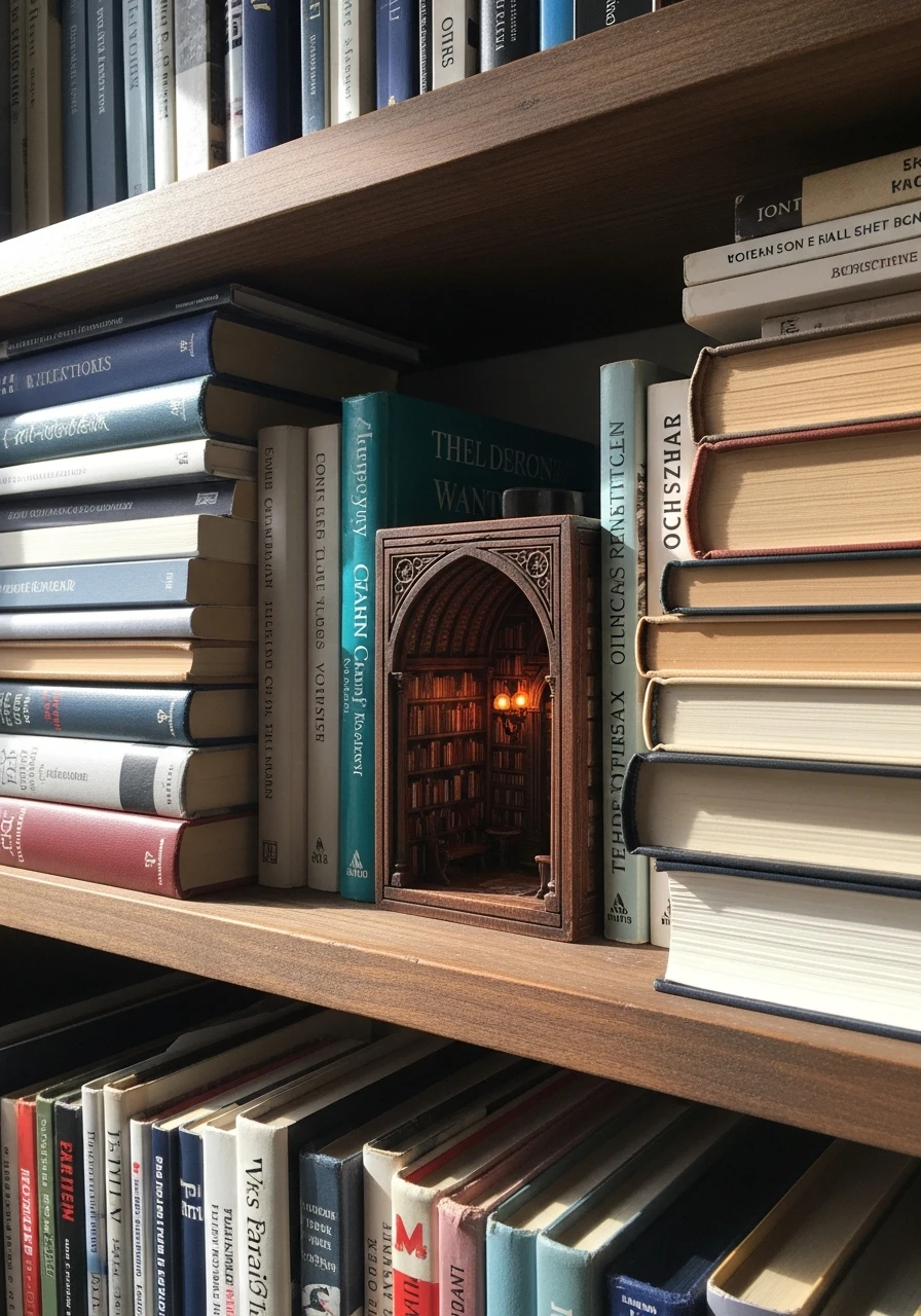 Tiny Decorative Book Nooks - 50 Genius Book Shelf Decor Ideas for a High-End Look