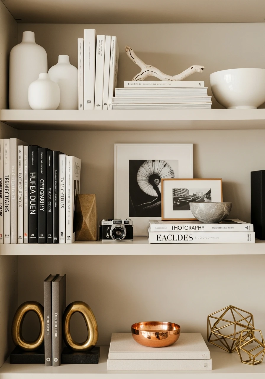Assign a Shelf Theme - 50 Genius Book Shelf Decor Ideas for a High-End Look