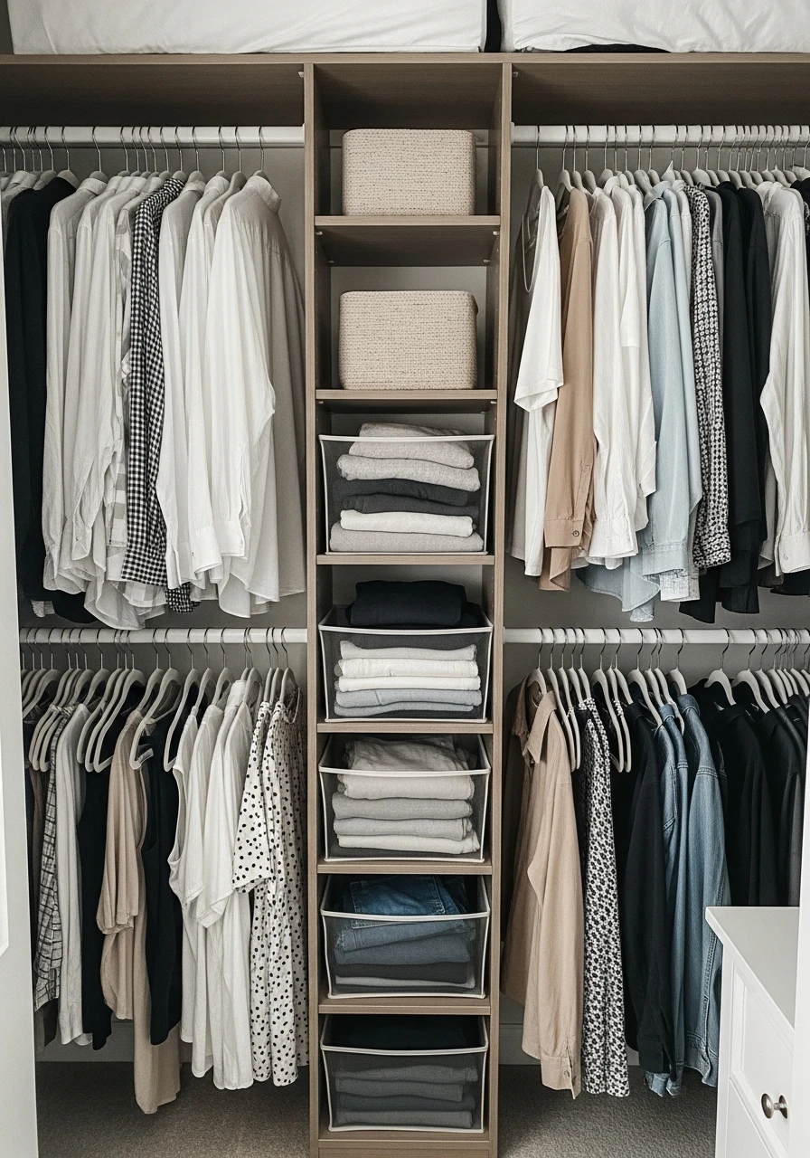 Sort Clothes By Category - 50 Closet Organization Ideas That Will Change Your Mornings