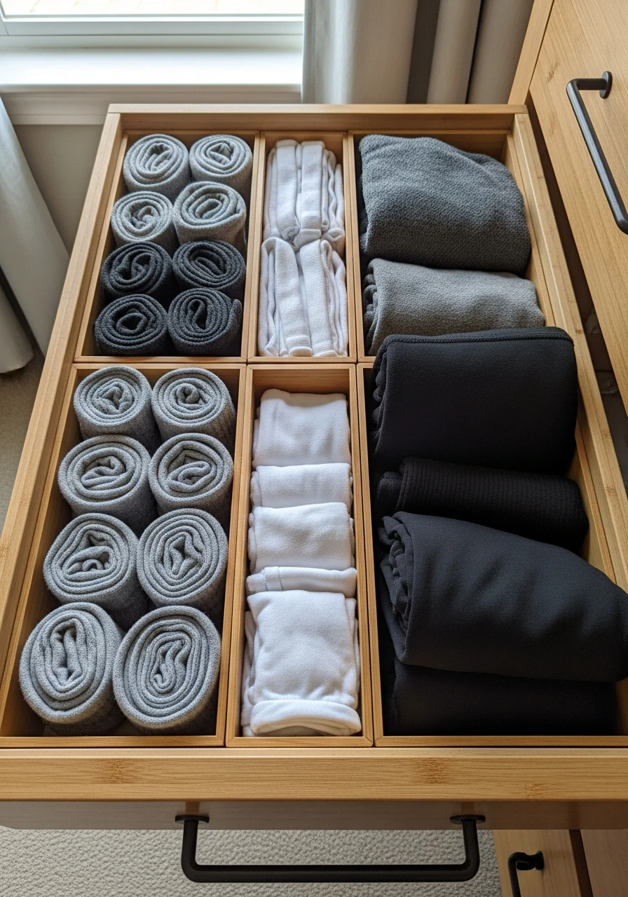 Dividers For Small Clothes - 50 Closet Organization Ideas That Will Change Your Mornings