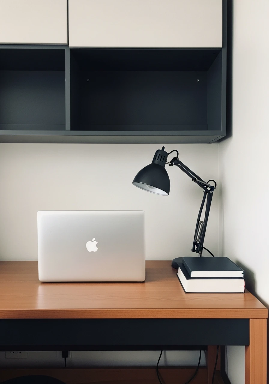 Minimal Desk Setup - 50 Best College Dorm Room Ideas for Guys