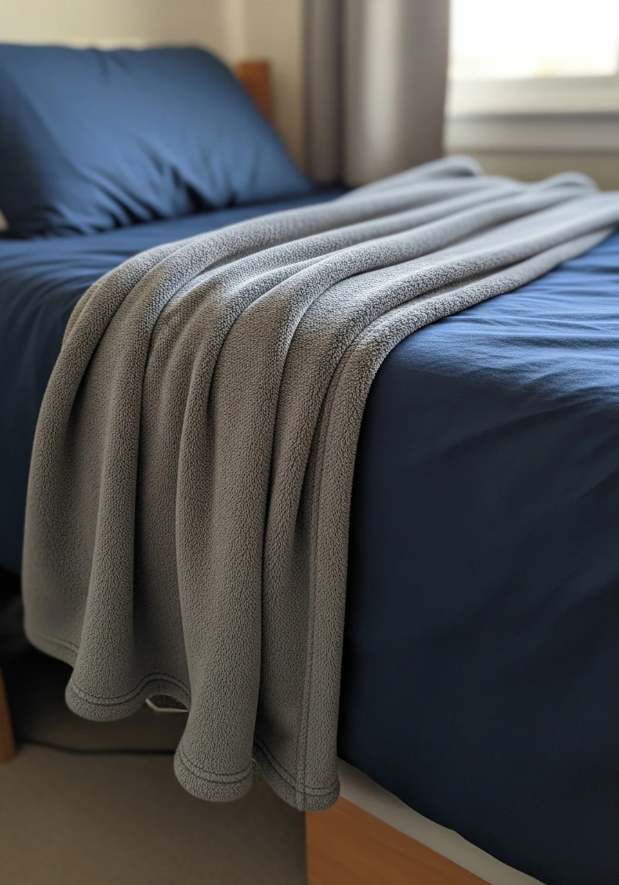 Simple Throw Blanket - 50 Best College Dorm Room Ideas for Guys