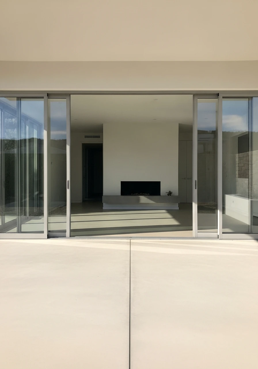 Seamless Indoor-Outdoor Floor - 50 Concrete Patio Ideas That Look Expensive (But Aren't)