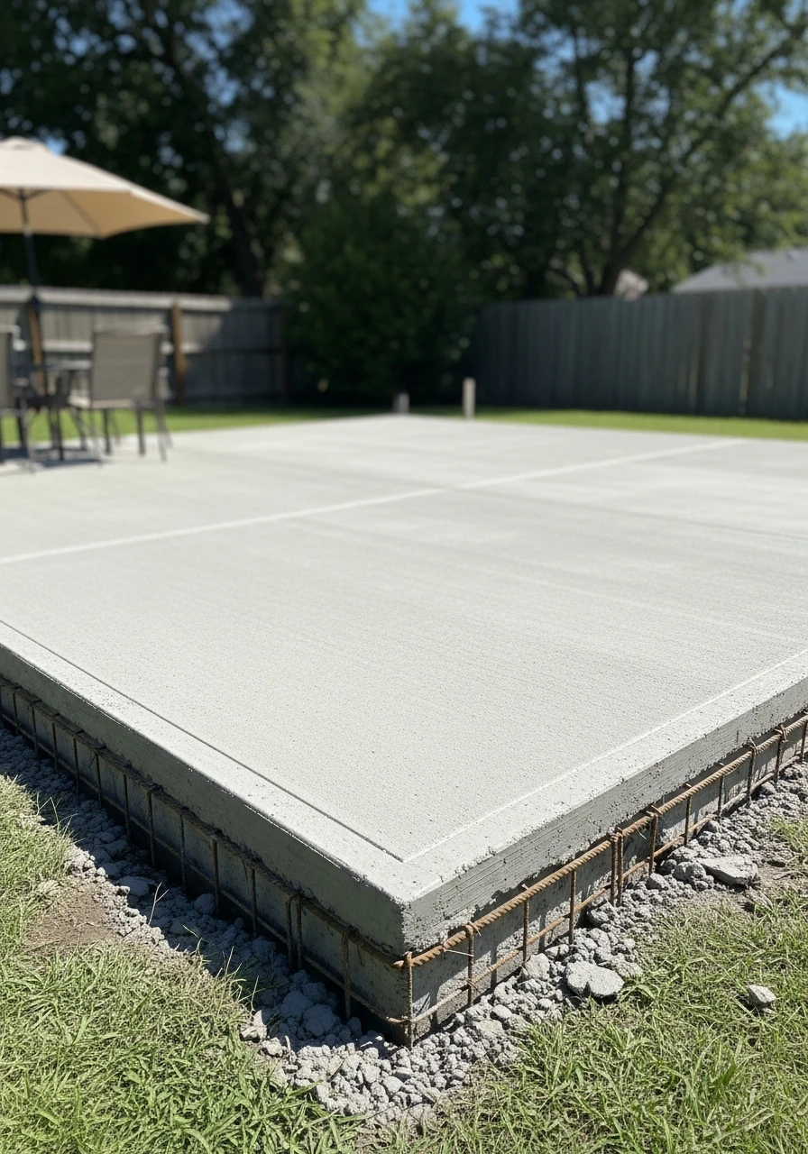 Outdoor Kitchen Foundation - 50 Concrete Patio Ideas That Look Expensive (But Aren't)