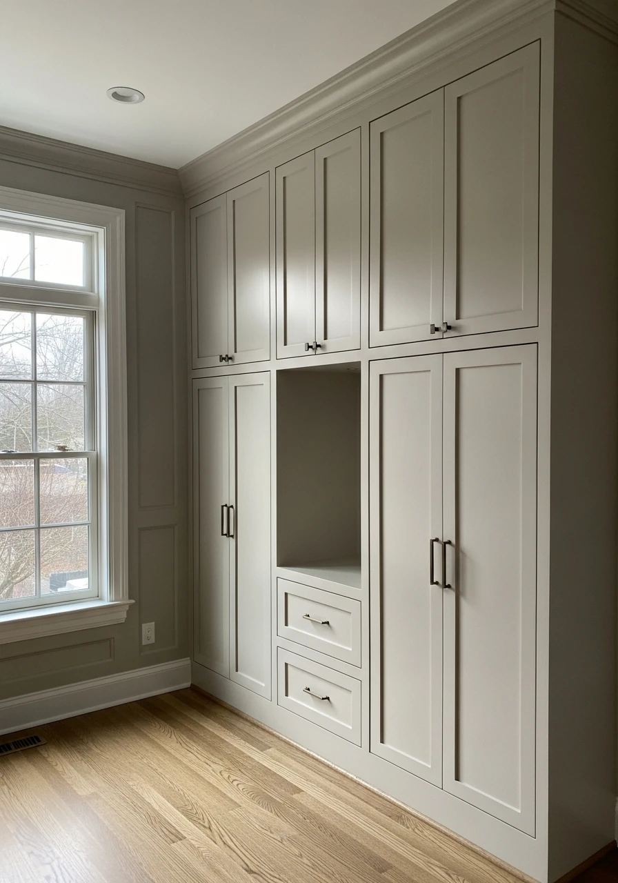 Seamless Paneled Walls - 50 Dining Room Built-In Ideas for a Custom High-End Look