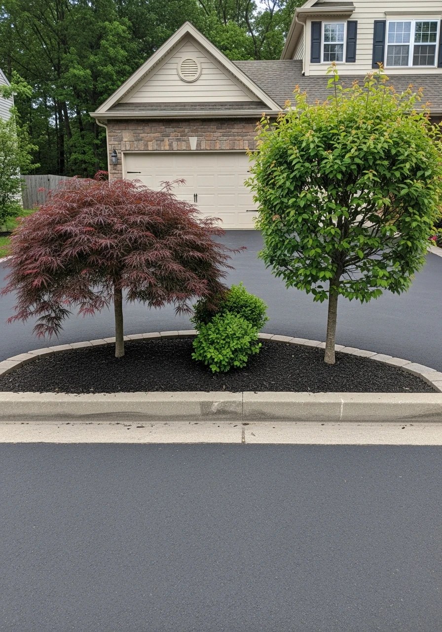 Small Ornamental Trees - 50 Driveway Landscaping Ideas That Make Your Home Look Expensive