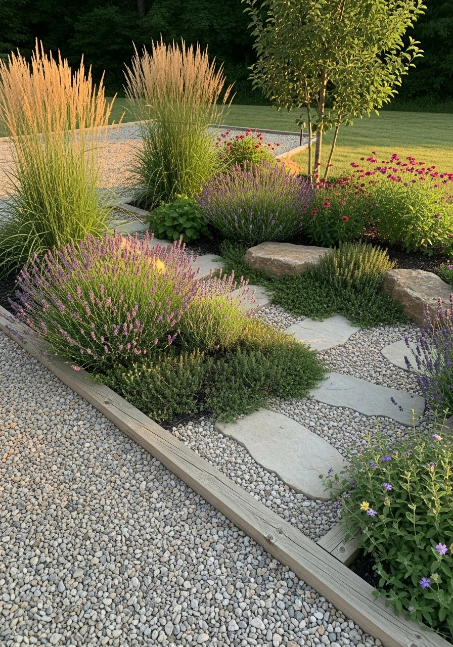 Farmhouse Style Driveway - 50 Driveway Landscaping Ideas That Make Your Home Look Expensive