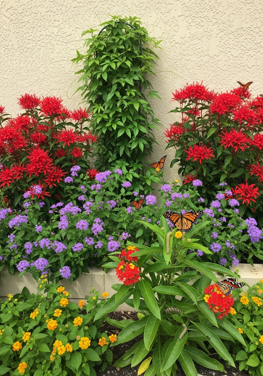 Butterfly Garden Zones - 50 Genius Florida Landscaping Ideas That Look Expensive