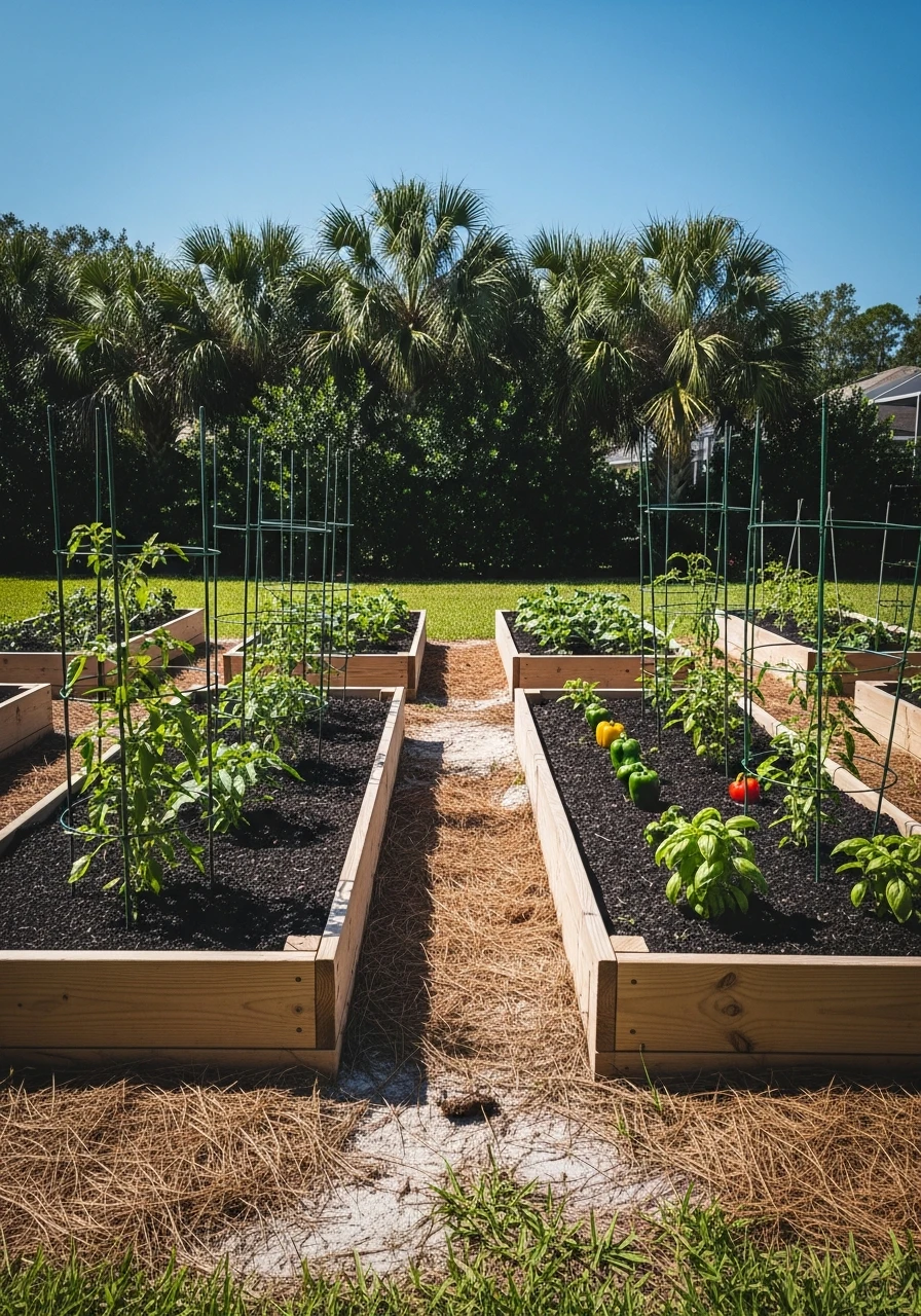 Raised Garden Beds - 50 Genius Florida Landscaping Ideas That Look Expensive