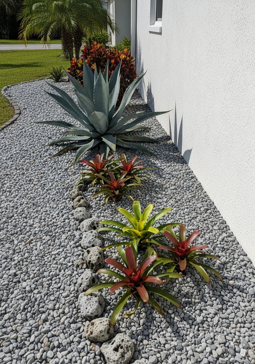 Decorative Gravel Areas - 50 Genius Florida Landscaping Ideas That Look Expensive