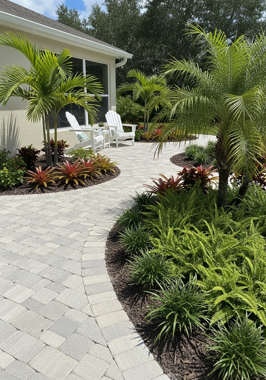 Balanced Hardscape - 50 Genius Florida Landscaping Ideas That Look Expensive