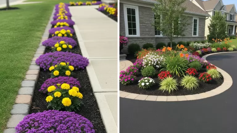 50 Flower Beds for Front of House