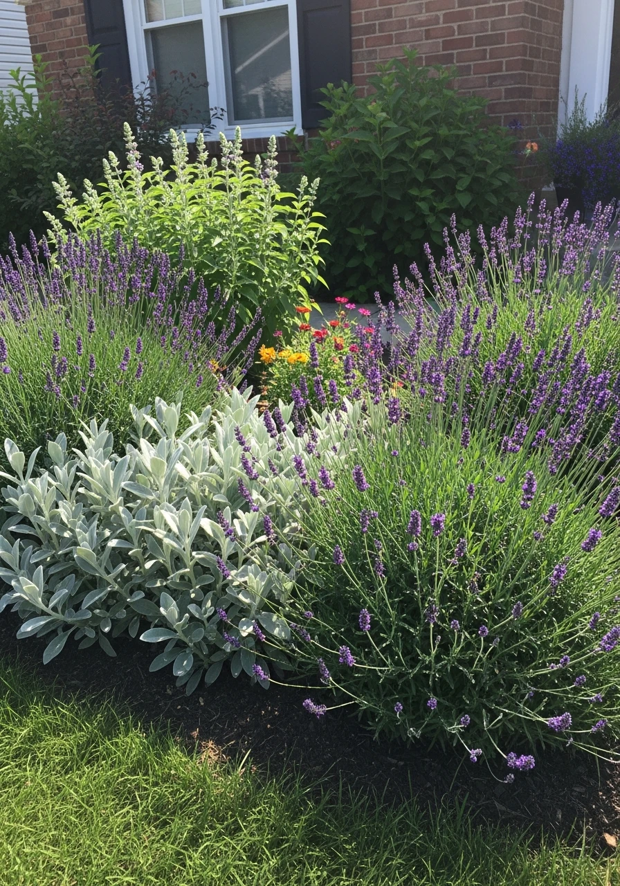 Deer-Resistant Plants - 50 Gorgeous Flower Beds in Front of House Ideas for Major Curb Appeal