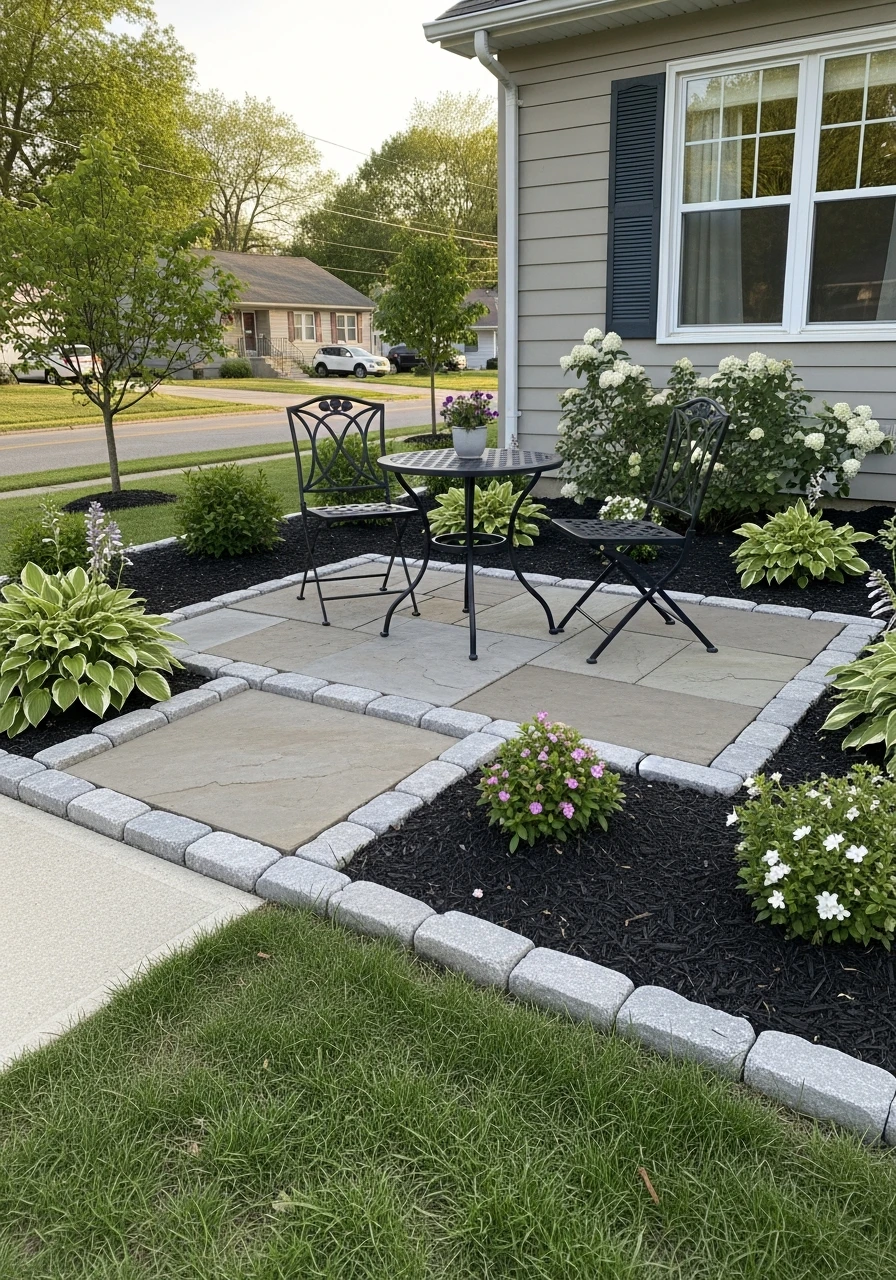 Front Yard Seating - 50 Budget-Friendly Front Yard Landscaping Ideas for Instant Curb Appeal
