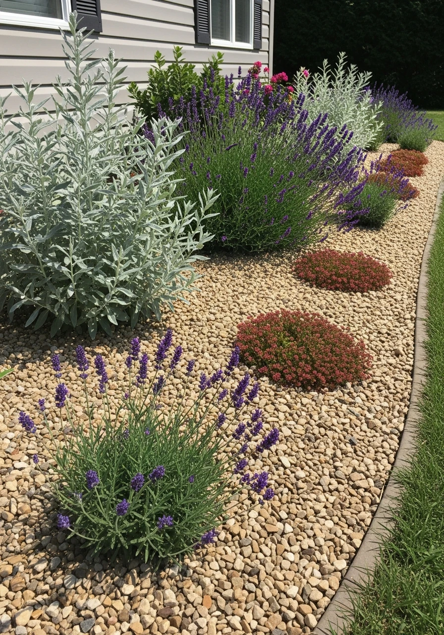 Hardy Perennials Save Water - 50 Low Maintenance Landscape Ideas So You Can Stop Working and Start Relaxing