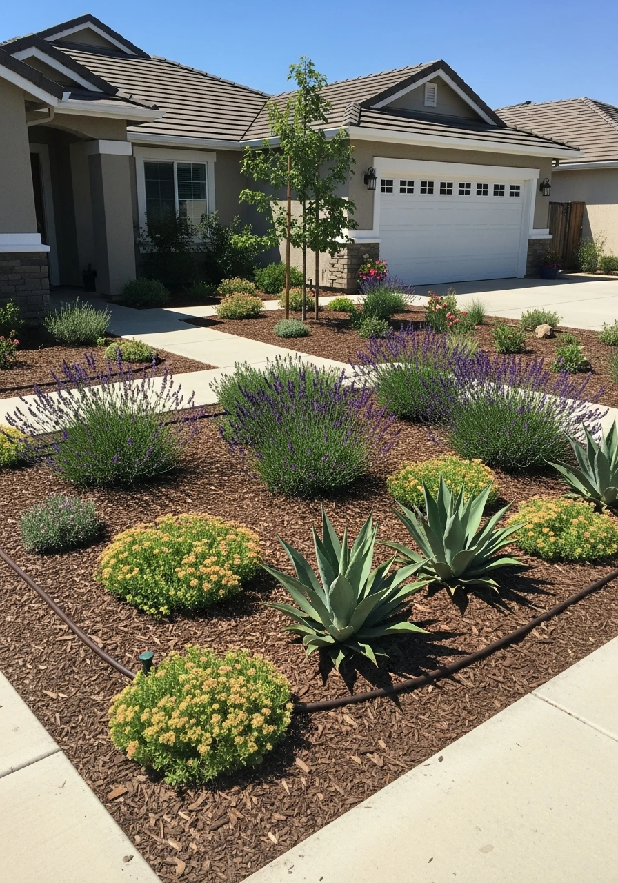 Group Plants by Thirst - 50 Low Maintenance Landscape Ideas So You Can Stop Working and Start Relaxing
