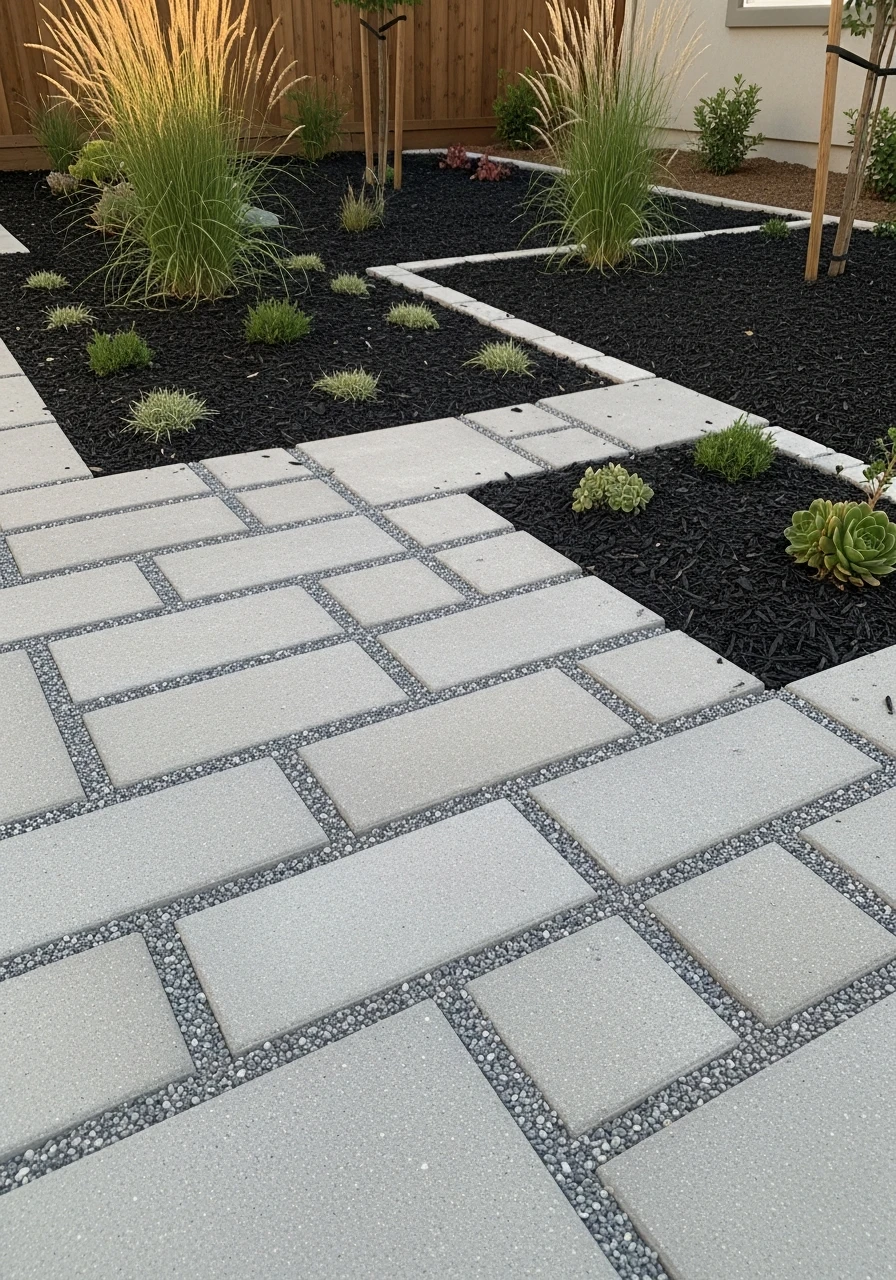 Permeable Paver Patios - 50 Low Maintenance Landscape Ideas So You Can Stop Working and Start Relaxing