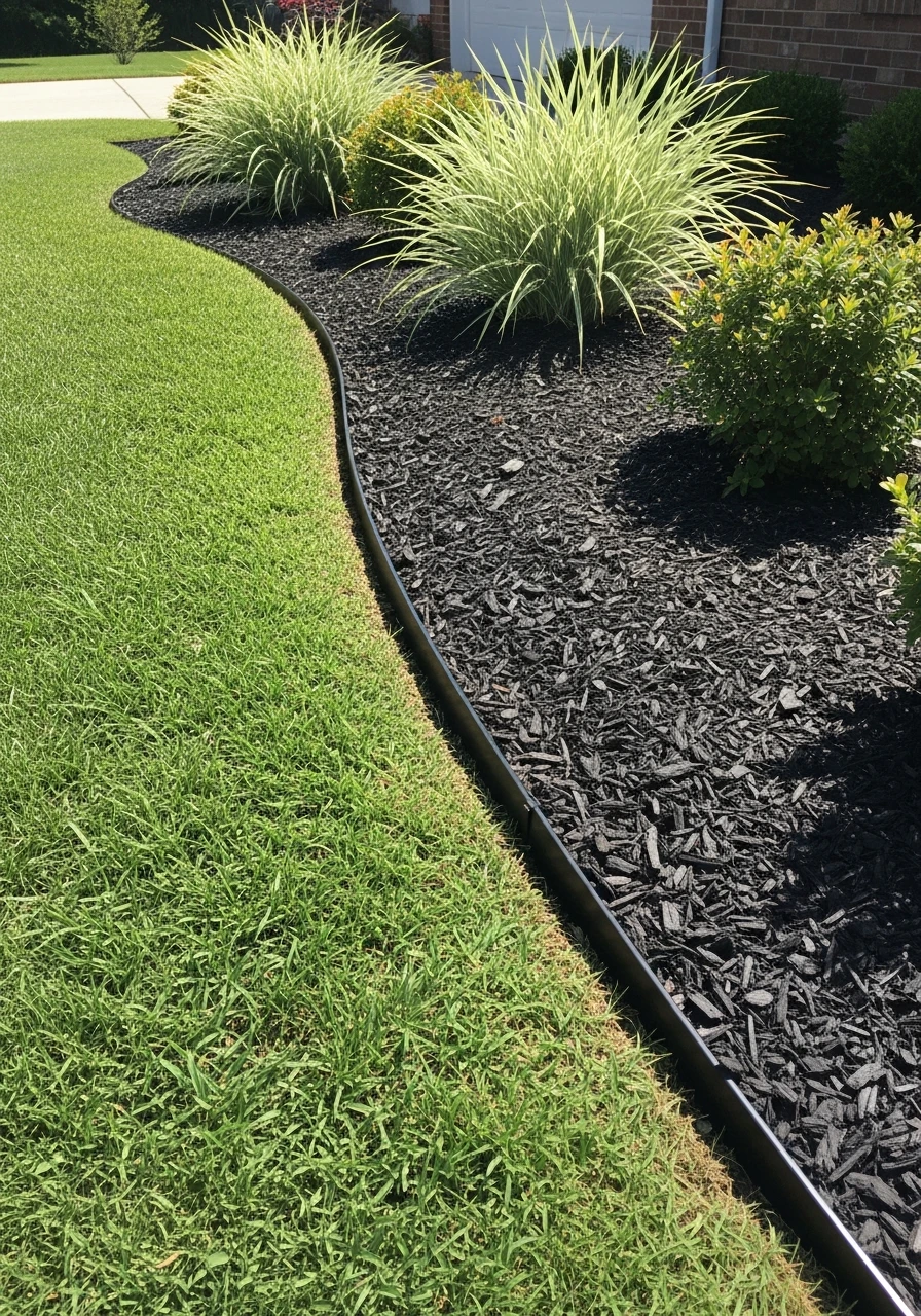 Permanent Edging Barrier - 50 Low Maintenance Landscape Ideas So You Can Stop Working and Start Relaxing