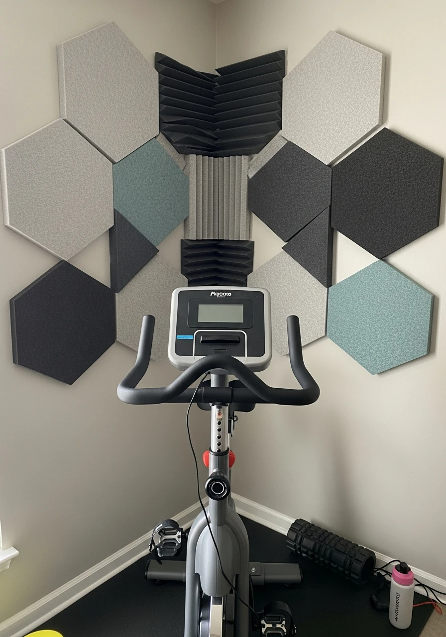 Soundproofing Wall Panels - mini gym at home ideas