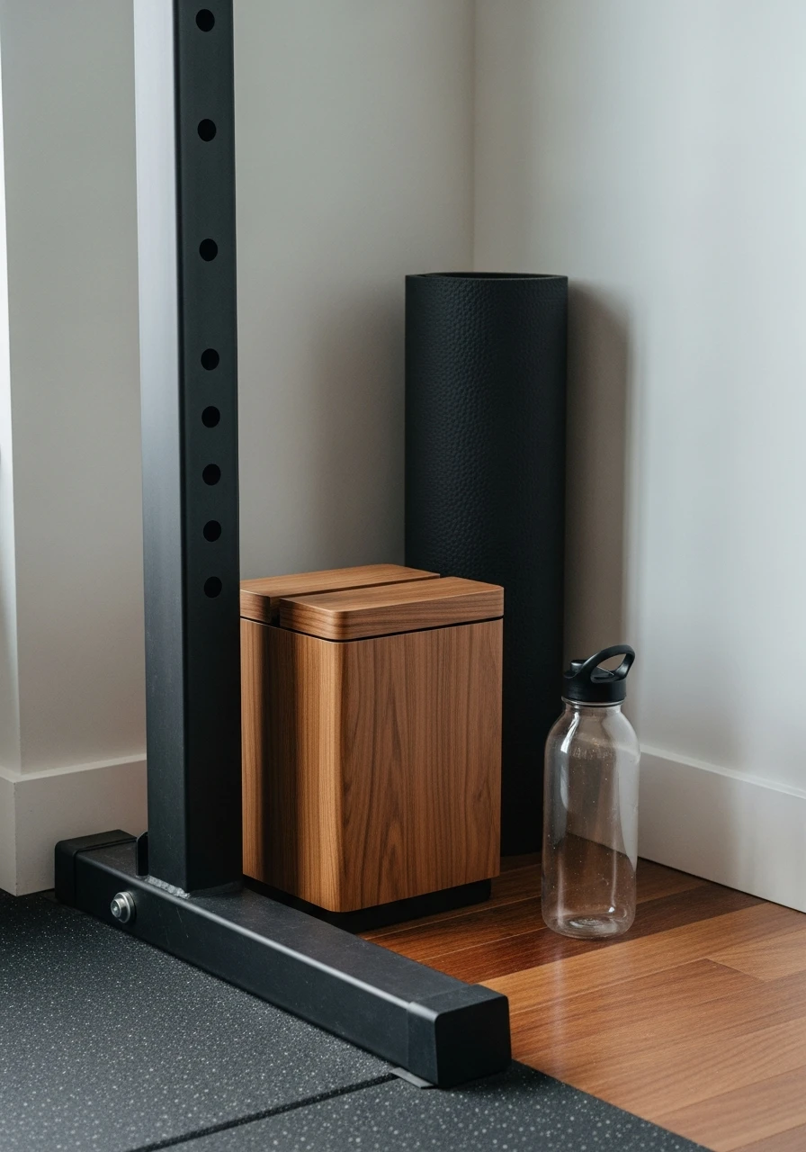 Small Trash Can - mini gym at home ideas