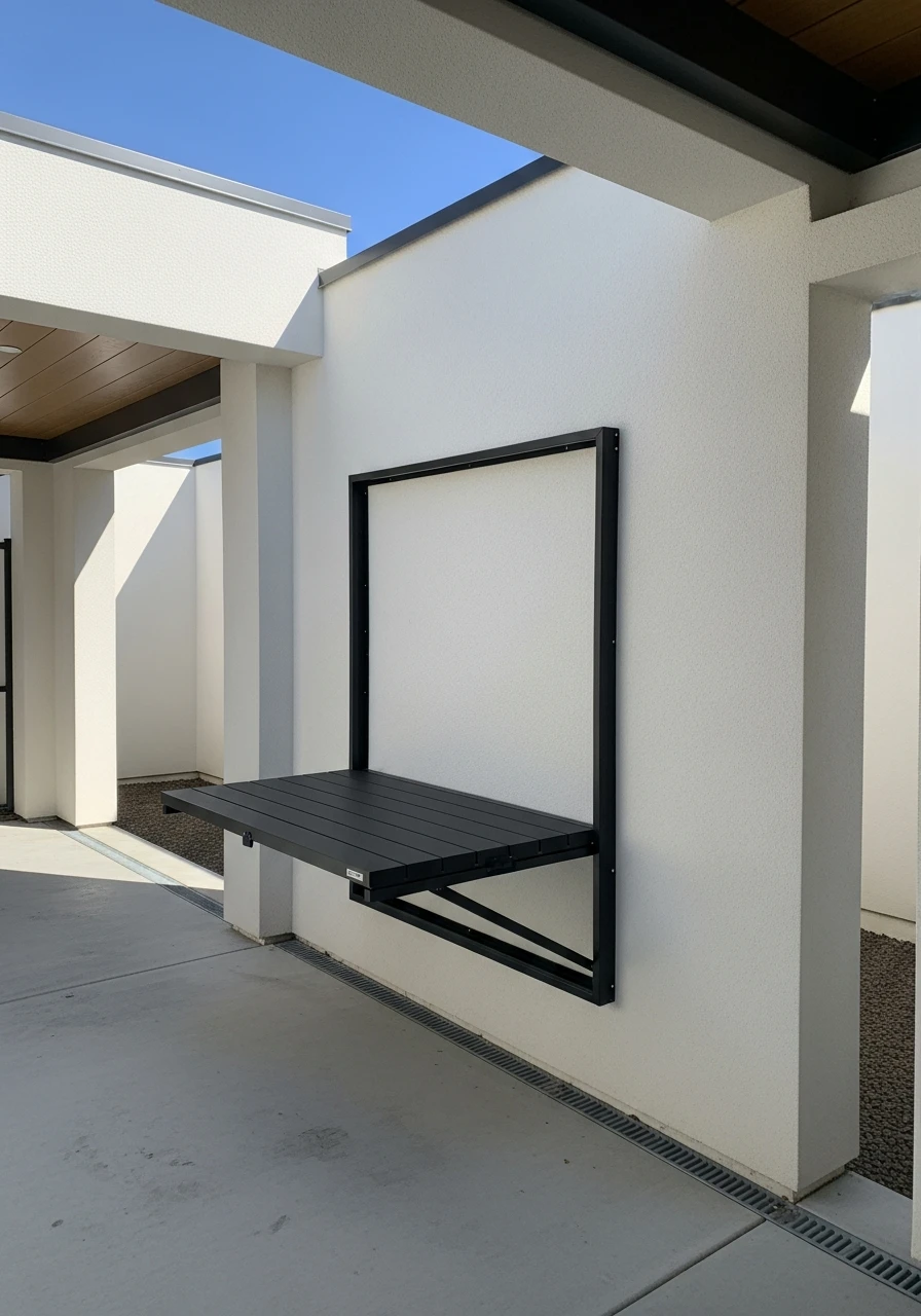 Functional Outdoor Workbench - 50 Modern Carport Ideas for High-End Curb Appeal