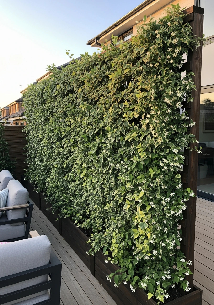 Natural Living Walls - 50 Genius Outdoor Privacy Screen Ideas for Instant Backyard Escape