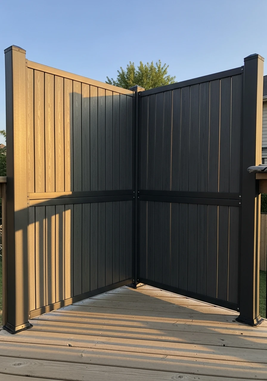 Modular Panel Systems - 50 Genius Outdoor Privacy Screen Ideas for Instant Backyard Escape