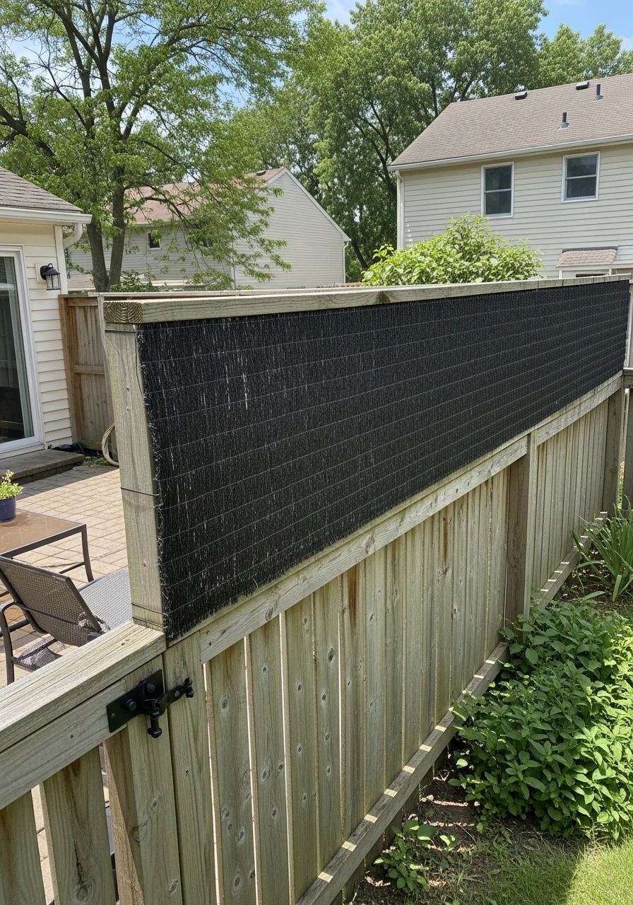 Fence Extension Screens - 50 Genius Outdoor Privacy Screen Ideas for Instant Backyard Escape