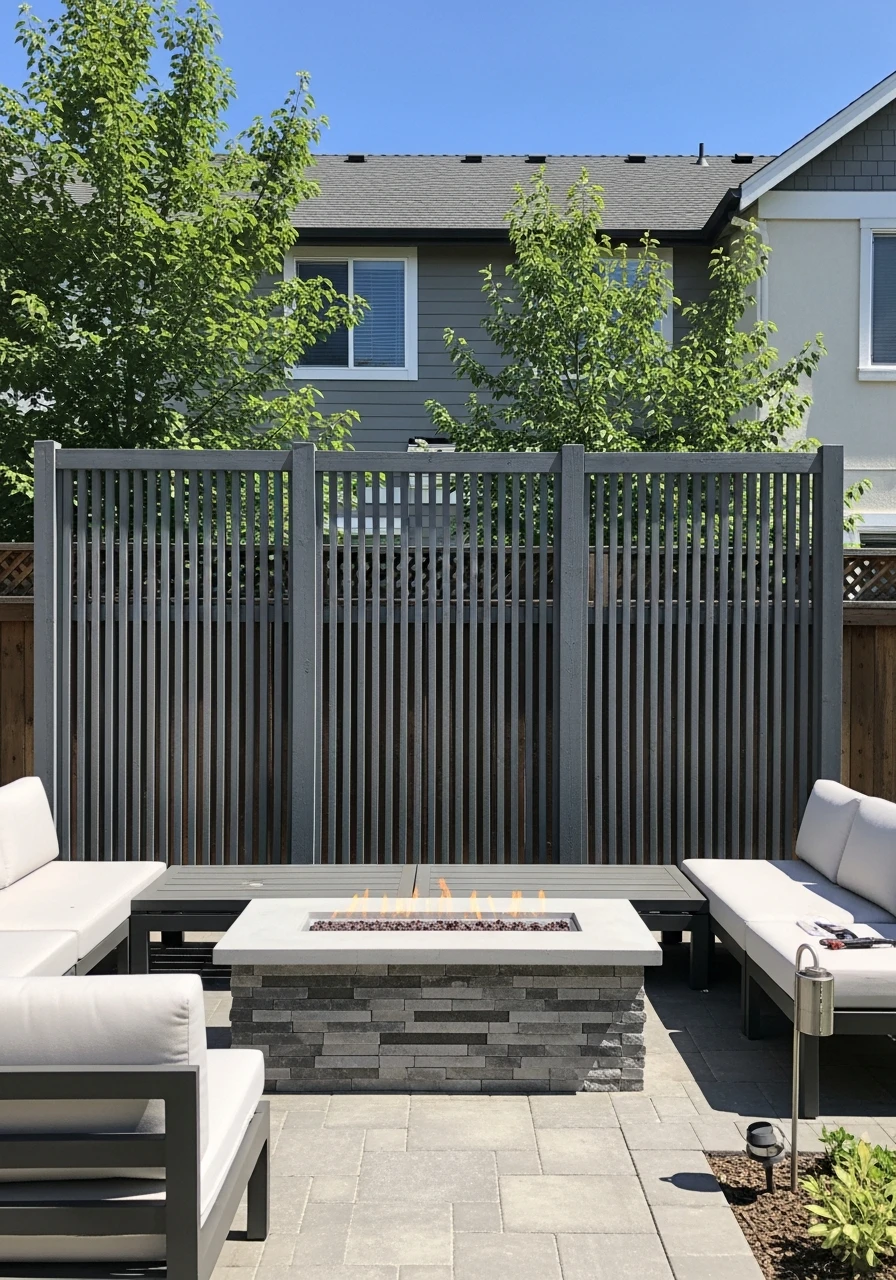 Backdrop Screens - 50 Genius Outdoor Privacy Screen Ideas for Instant Backyard Escape