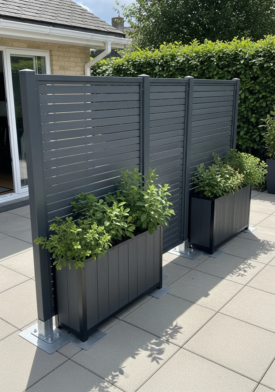 No-Dig Systems - 50 Genius Outdoor Privacy Screen Ideas for Instant Backyard Escape