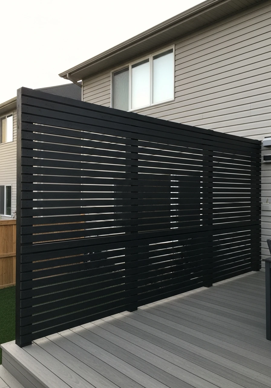 Extra Tall Screens - 50 Genius Outdoor Privacy Screen Ideas for Instant Backyard Escape