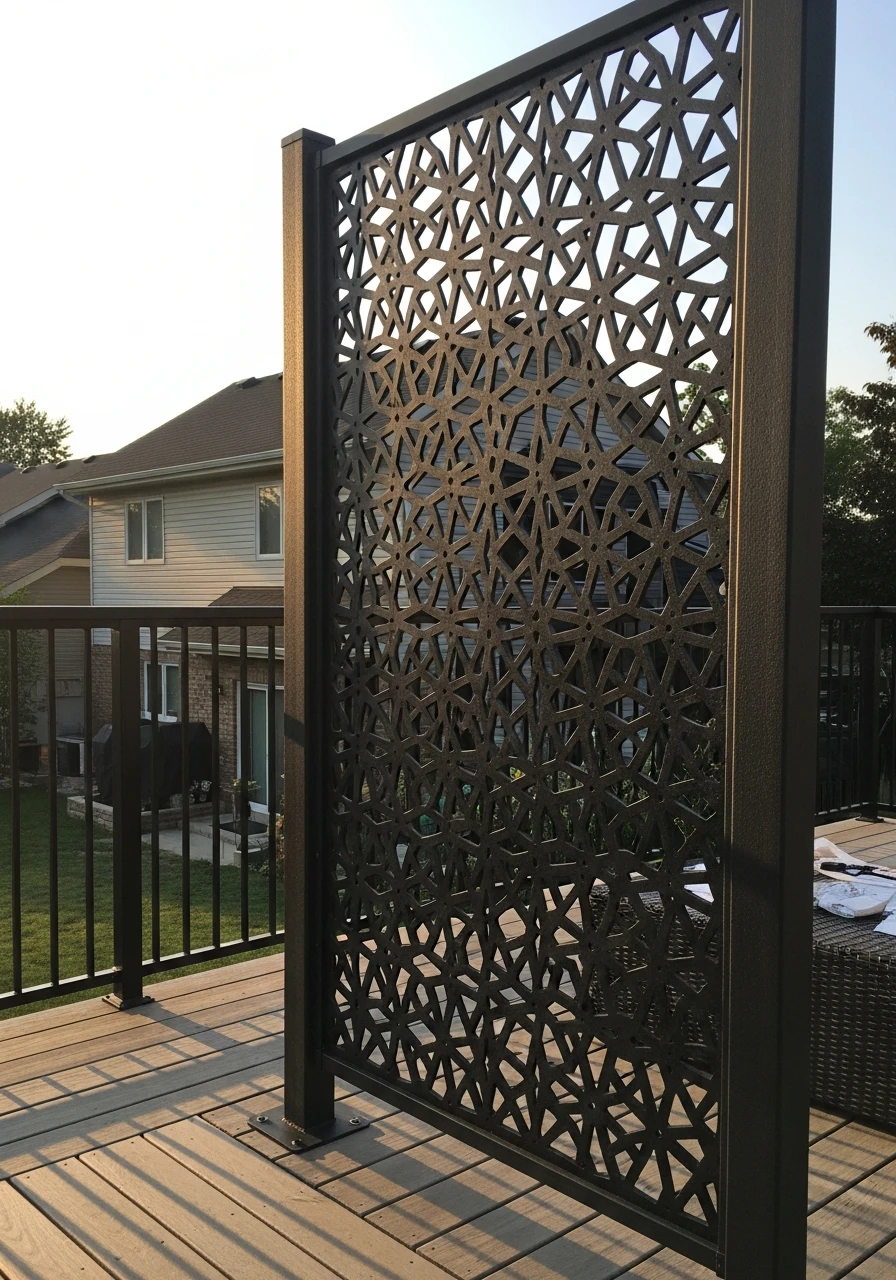 Focal Point Screens - 50 Genius Outdoor Privacy Screen Ideas for Instant Backyard Escape